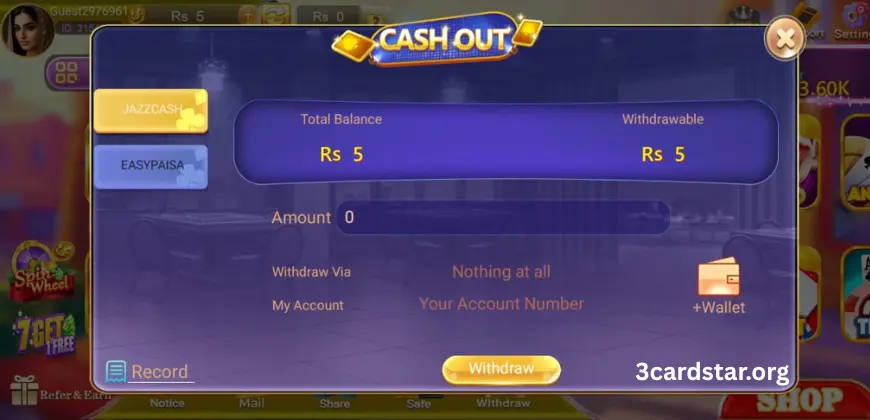 3 card star apk